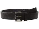 Michael Michael Kors - 32mm Embossed Mk Monogram On Roller Buckle Belt