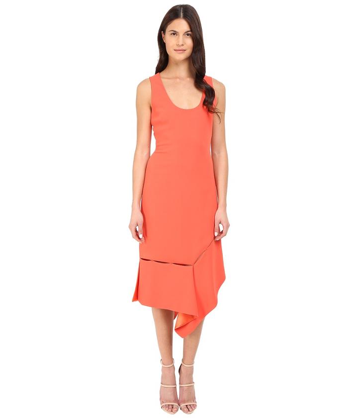 Prabal Gurung - Crepe Asymmetrical Hem Dress