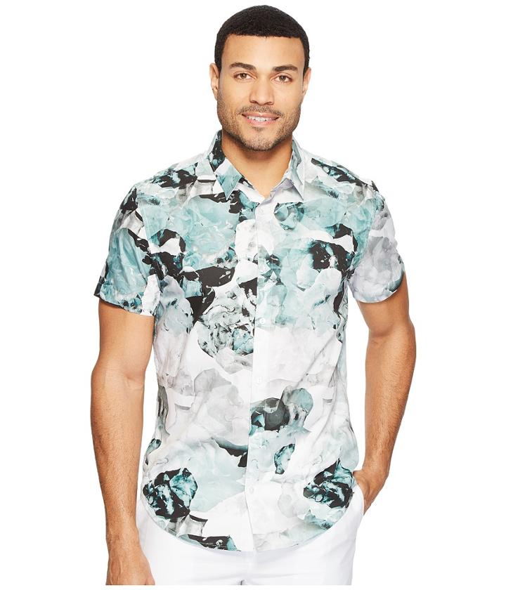 Calvin Klein - Short Sleeve Watercolor Flora