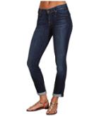 7 For All Mankind Skinny Crop Roll In Nouveau New York Dark