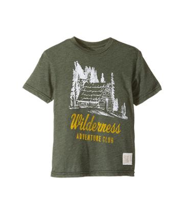 The Original Retro Brand Kids - Short Sleeve Heather Wilderness Tee