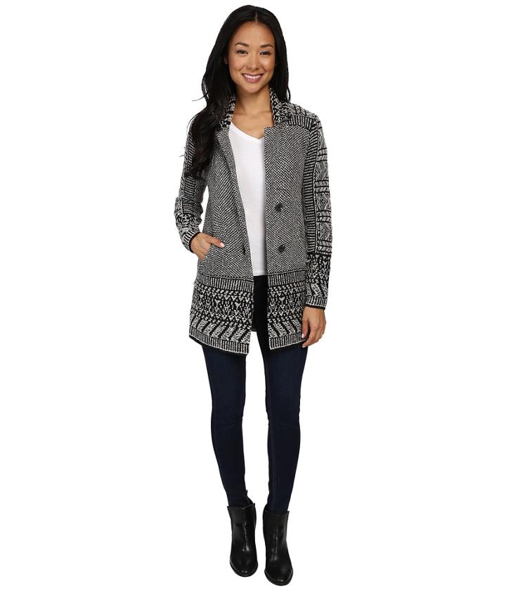 Lucky Brand - Border Cardigan
