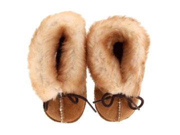 Minnetonka Kids - Genuine Sheepskin Bootie