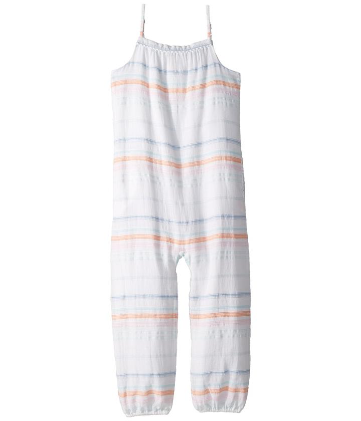 Polo Ralph Lauren Kids - Striped Cotton Dobby Jumpsuit