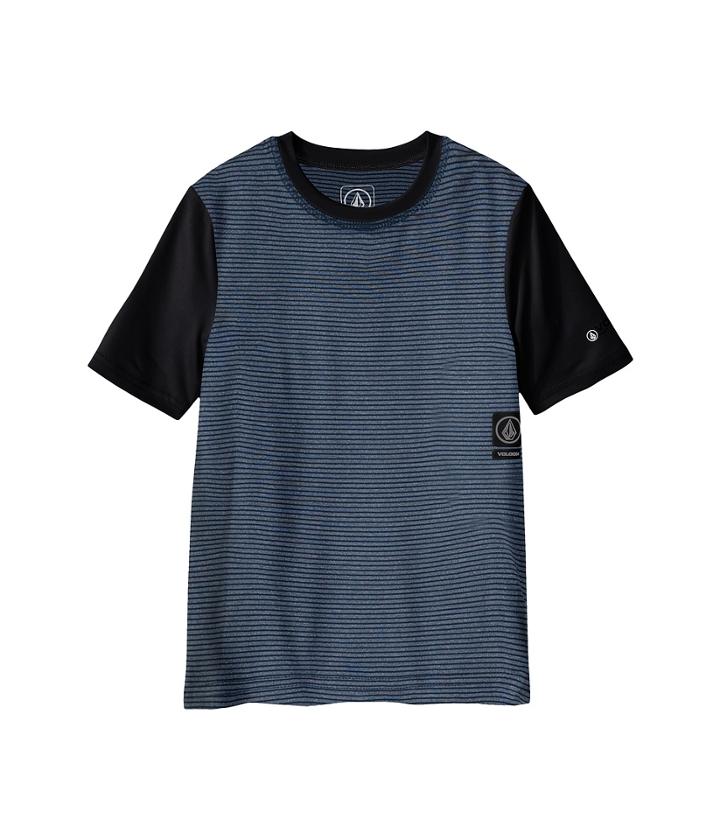 Volcom Kids - Stripe Heather Short Sleeve Top