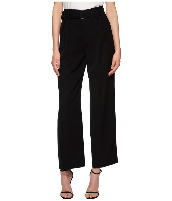 Vince - Belted Wide Leg Pants
