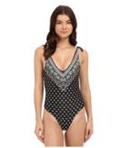 Amuse Society - Abril Bandana One-piece With Adjustable Scarf Tie
