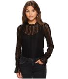 Amuse Society - All About That Lace Knit Top