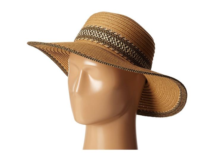San Diego Hat Company Ubl6480 Ultrabraid Sunbrim W/ Pattern Band
