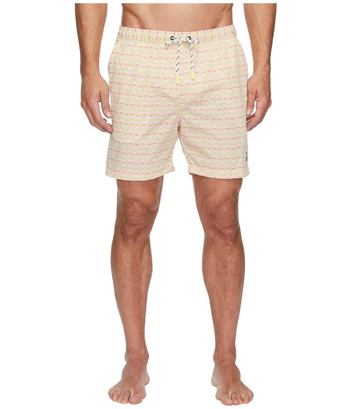 Psycho Bunny - Bunny Print Swim Trunks