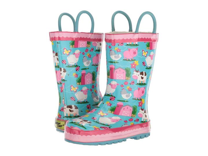 Western Chief Kids - Limited Edition Ee I Ee I Oh Rain Boot