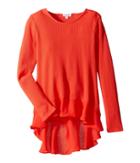 Splendid Littles - Long Sleeve Thermal With Chiffon