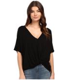 Culture Phit - Aziza Knot Detail Short Sleeve Top