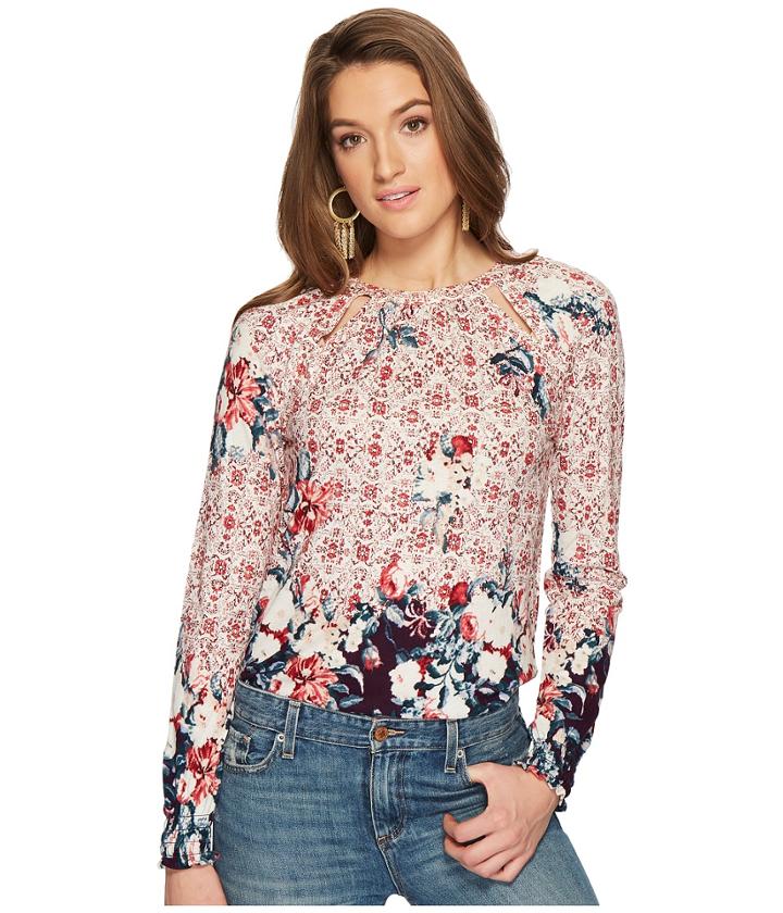 Lucky Brand - Braided Knit Top