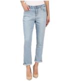 Liverpool - Anthem Curvy Cami Crop Jeans In Belmont Beach Blue