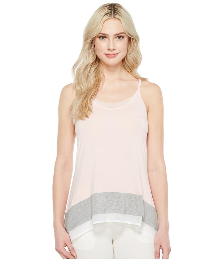 Ivanka Trump - Sleeveless Knit Hanky Hem Tank Top