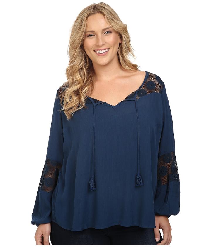 Roper - Plus Size 0445 Crepe Top