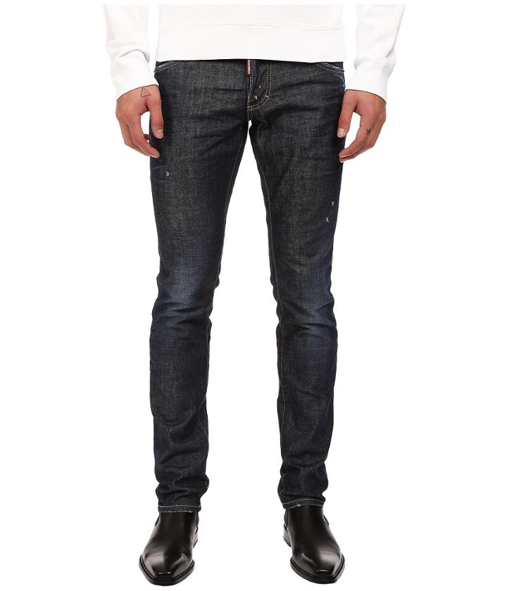 Dsquared2 - Slim Stretch Dark Easy Denim In Blue