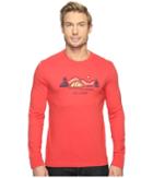 Life Is Good - Tent Landscape Long Sleeve Crusher Tee