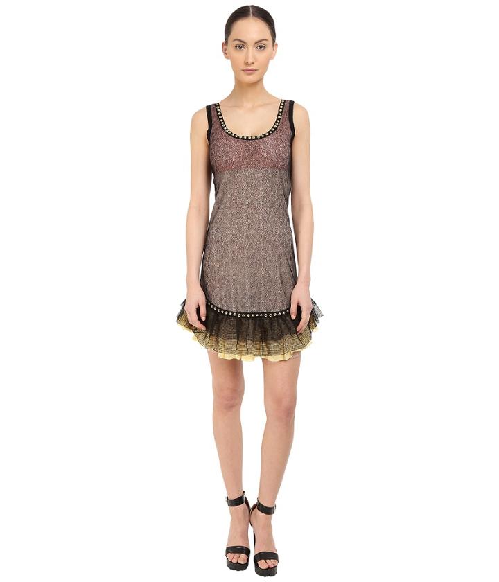 Just Cavalli - Color Block Tank Dress