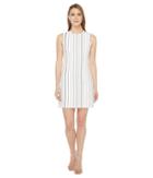 Calvin Klein - Sleeveless Stripe Trapeze Dress Cd7eyc2r