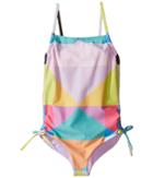 Mara Hoffman Kids - Diamond Printed Tie Side One-piece