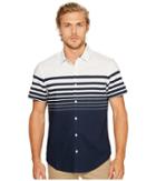 Original Penguin - Short Sleeve Print On Stretch Poplin Woven