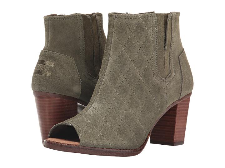 Toms - Majorca Peep Toe Bootie