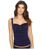 Bleu Rod Beattie - Cruise Control Over The Shoulder Molded Cup Tankini Top