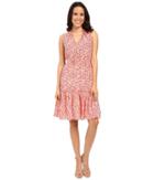 Rebecca Taylor - Provence Block Print Sleeveless Dress