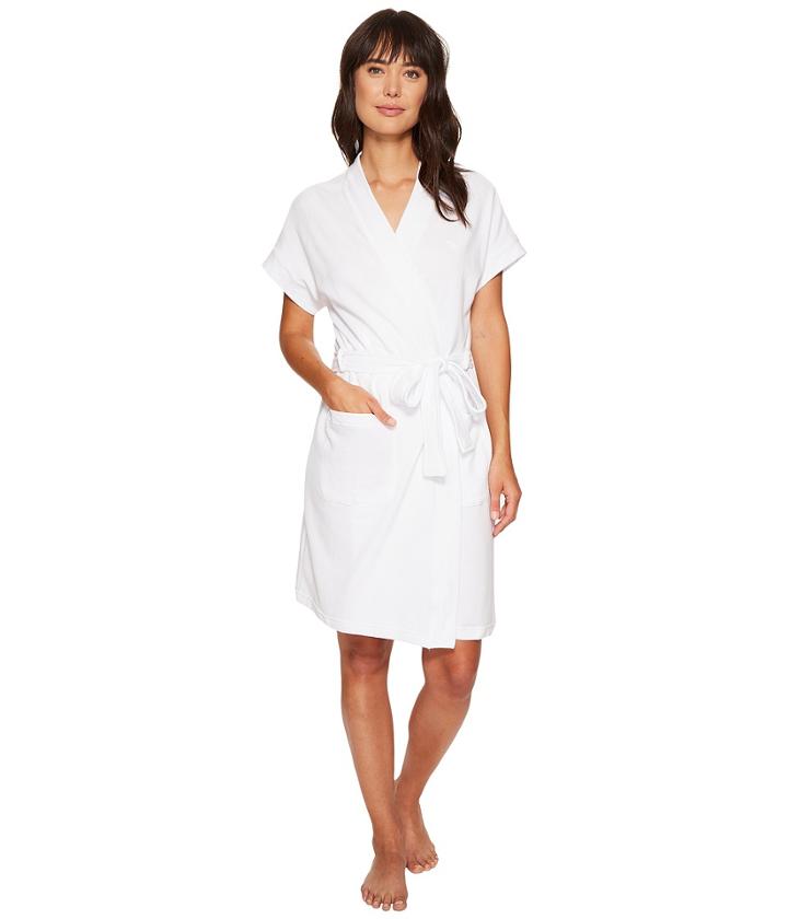 Lauren Ralph Lauren - Brushed Terry Short Sleeve Kimono Robe
