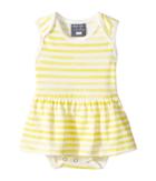 Toobydoo - Yellow Watercolor Stripe Ballerina Suit
