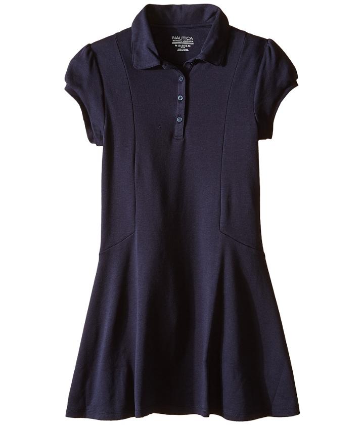 Nautica Kids - Girls Plus Polo Dress