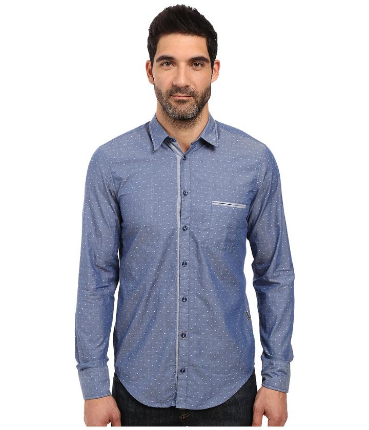 Boss Orange - Cieloebue_1 Dotted Long Sleeved Shirt