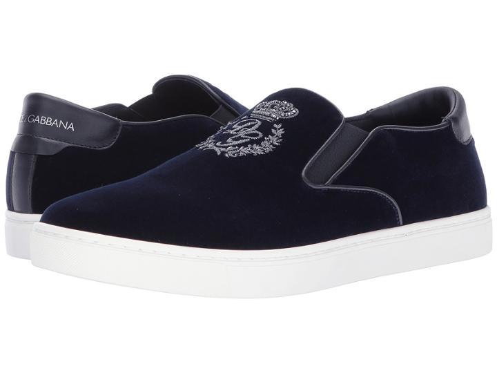 Dolce &amp; Gabbana - Palermo Velvet Sneaker