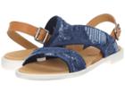 Mm6 Maison Margiela - Frayed Denim Flat Sandal