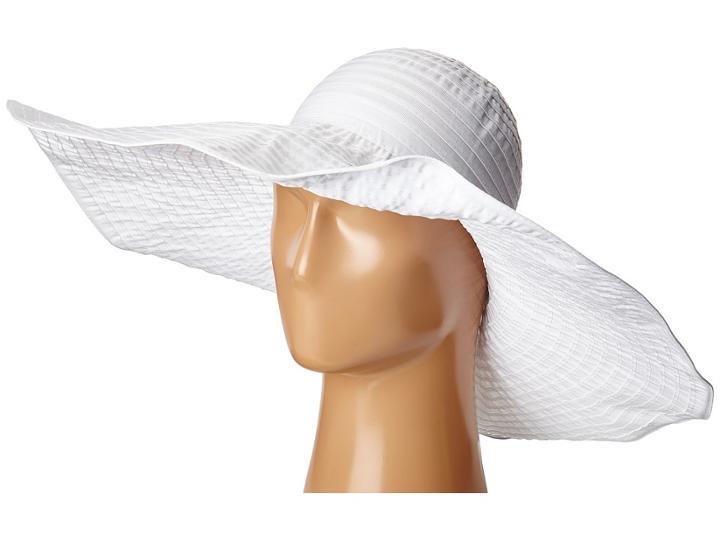 Scala - Sewn Ribbon Big Brim Pool Hat