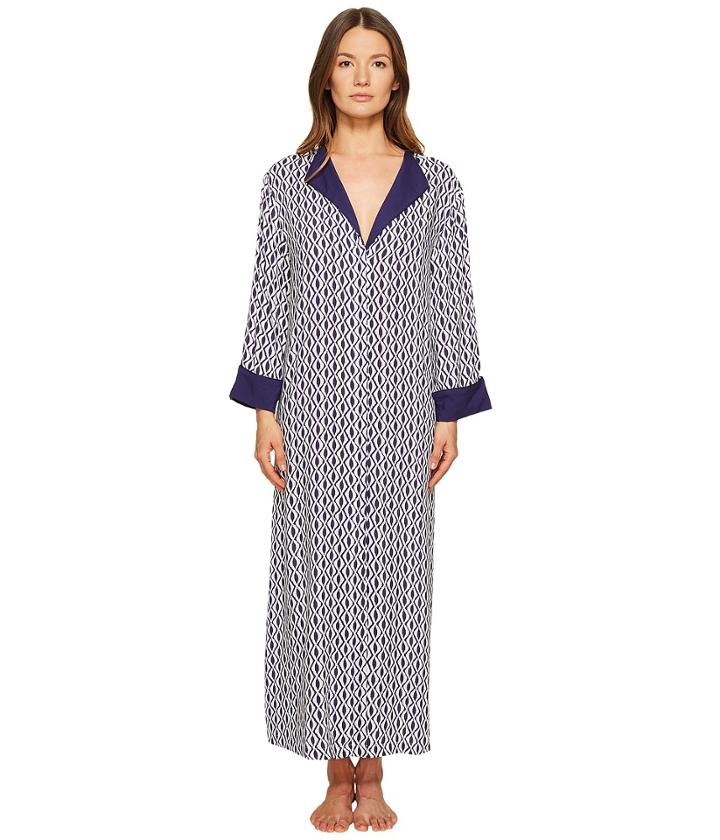 Oscar De La Renta Pink Label - Diamond Ikat Print Caftan