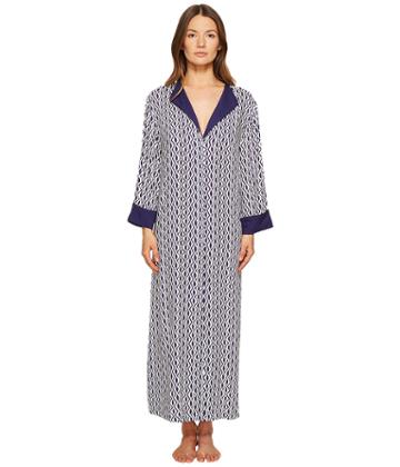 Oscar De La Renta Pink Label - Diamond Ikat Print Caftan
