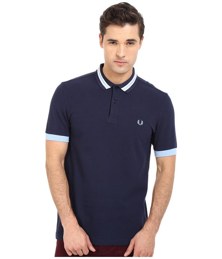 Fred Perry - Bomber Stripe Collar Shirt