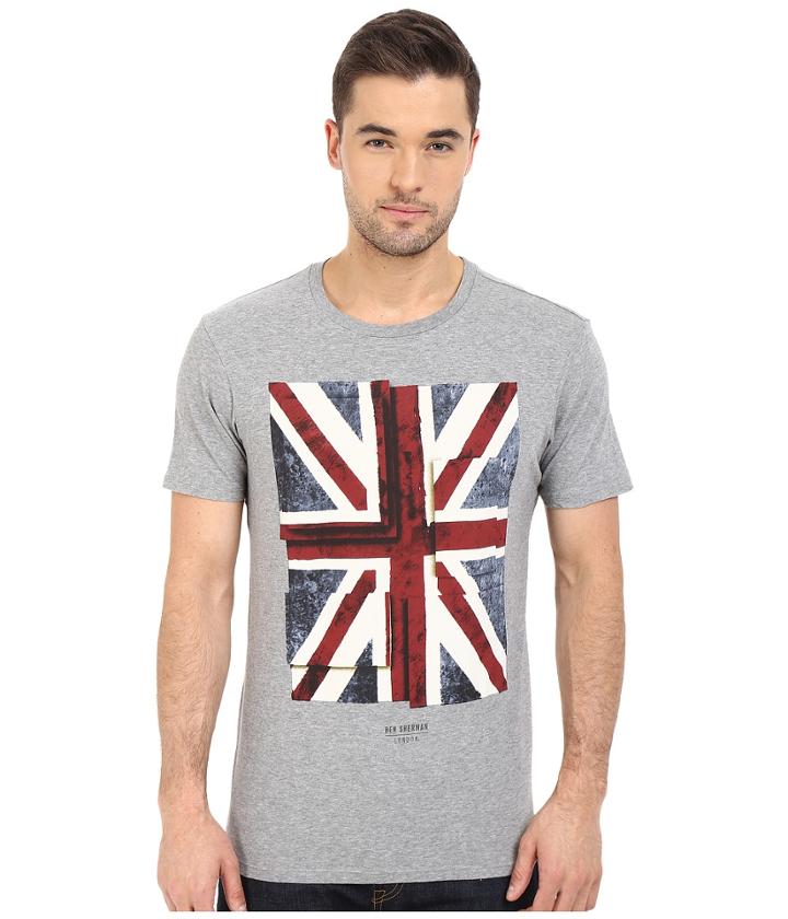 Ben Sherman - Short Sleeve Union Jack Tee Mb12315