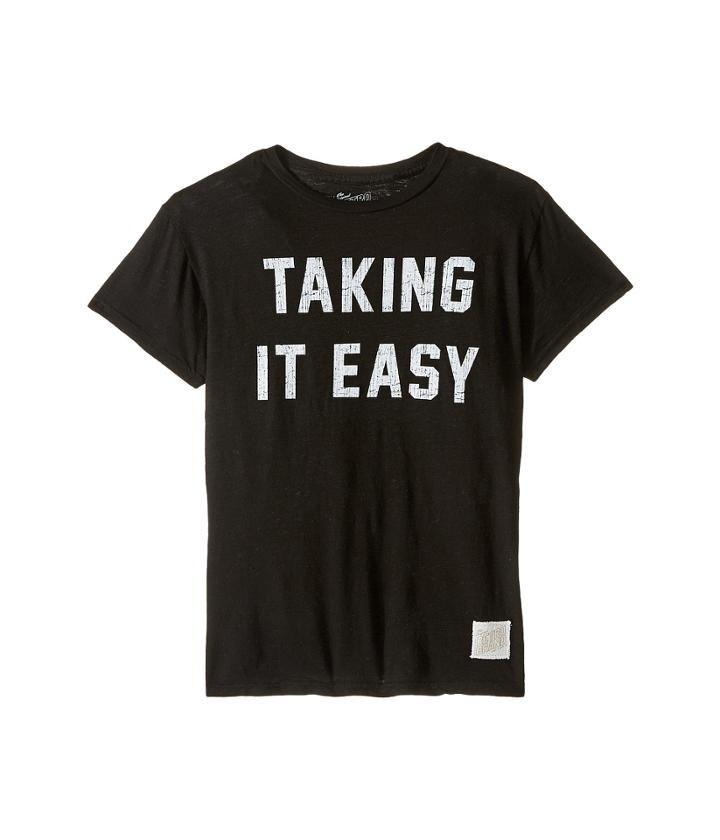 The Original Retro Brand Kids - No Worries Short Sleeve Slub Tee