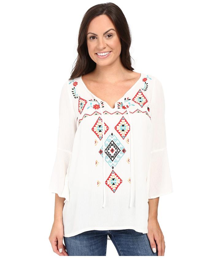 Roper - 0445 Crepe Peasant Top