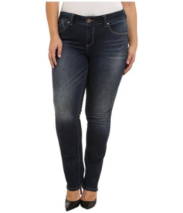 Jag Jeans Plus Size - Plus Size Sophie Mid Rise Straight Jeans In Blue Ridge