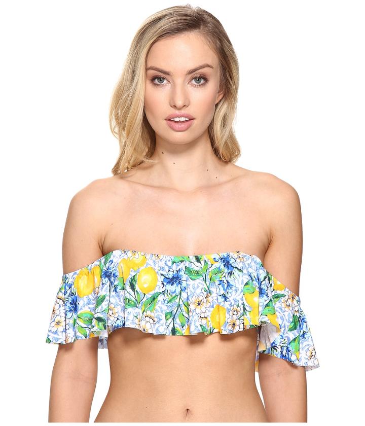 La Blanca - Limoncello Flounce Crop Top