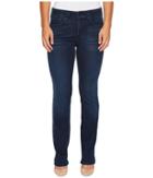 Nydj Petite - Petite Marilyn Straight Jeans In Smart Embrace Denim In Morgan