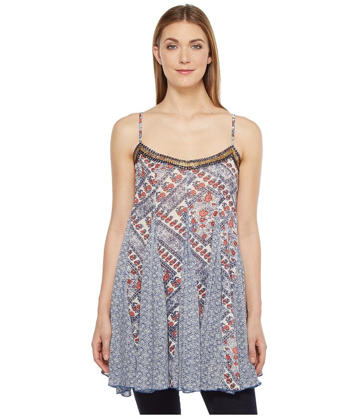 Brigitte Bailey - Dena Spaghetti Strap Top With Beading