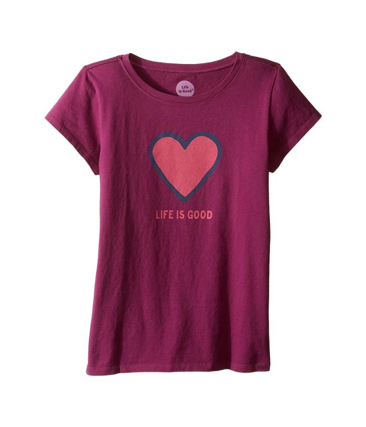 Life Is Good Kids - Heart Tee