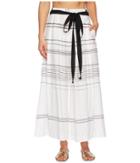 Proenza Schouler - Striped Thin Palazzo Pants Cover-up