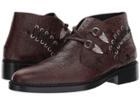 Toga Virilis - Embossed Leather Western Buckle Boot